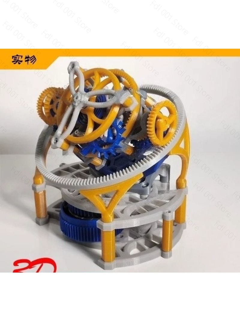 3D Printing Model - 2026 Q896 movimento mecânico de turbilhão