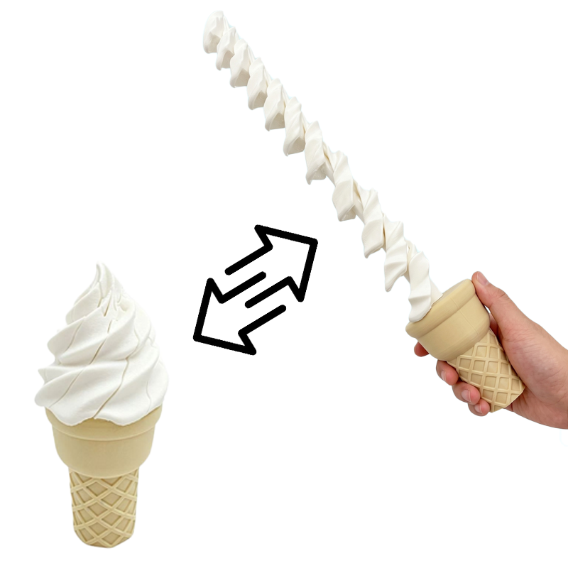 3D Printing Model - Brinquedo de Halloween Divertido e Estranho: