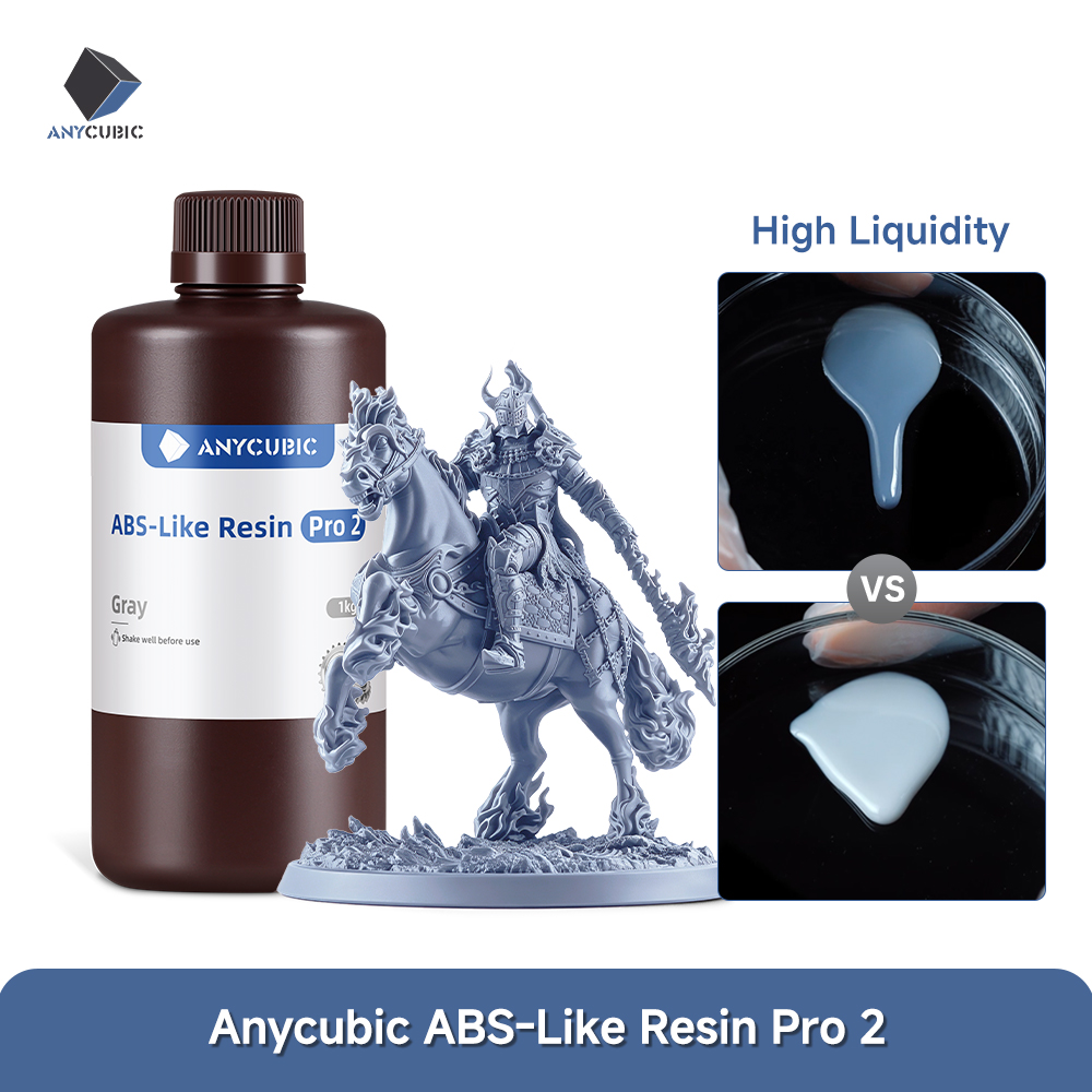 3D Printing Uv Sensitive Resin - Novo 2 peças/lote ANYCUBIC ABS Like