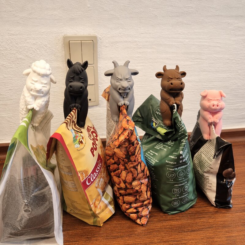 3D Printing Food - Clipes para Sacos de Lanches com