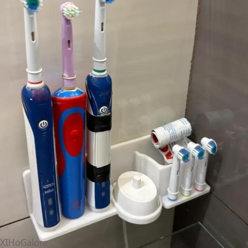 3D Printing Dental - Suporte de Escova de Dentes Montado