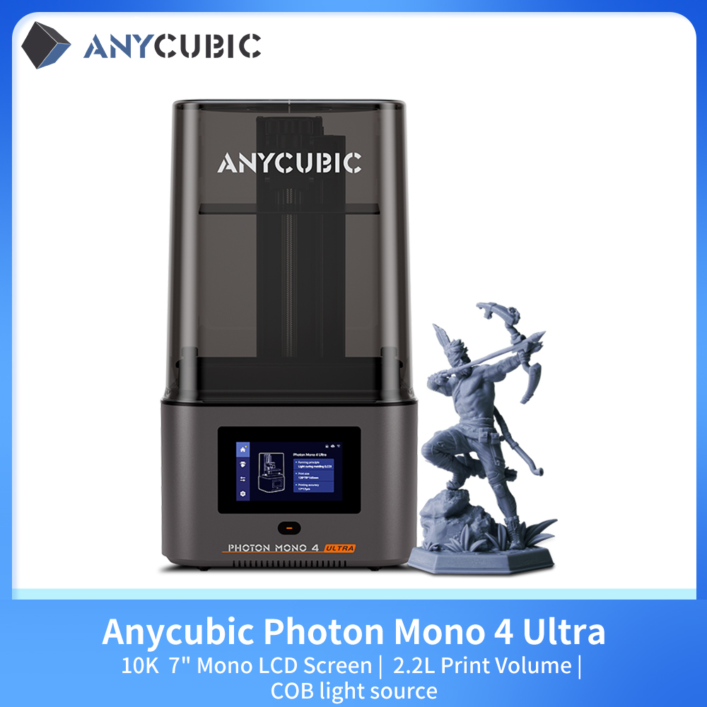 3D Printing Uv Sensitive Resin - Anycúbico photon mono 4 ultra impressora