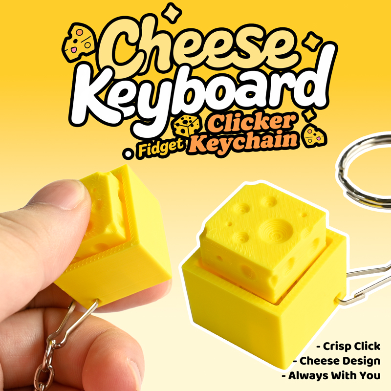 Chaveiro Fidget Clicker 3D Imp - 3D Printing Model avaliação e preço