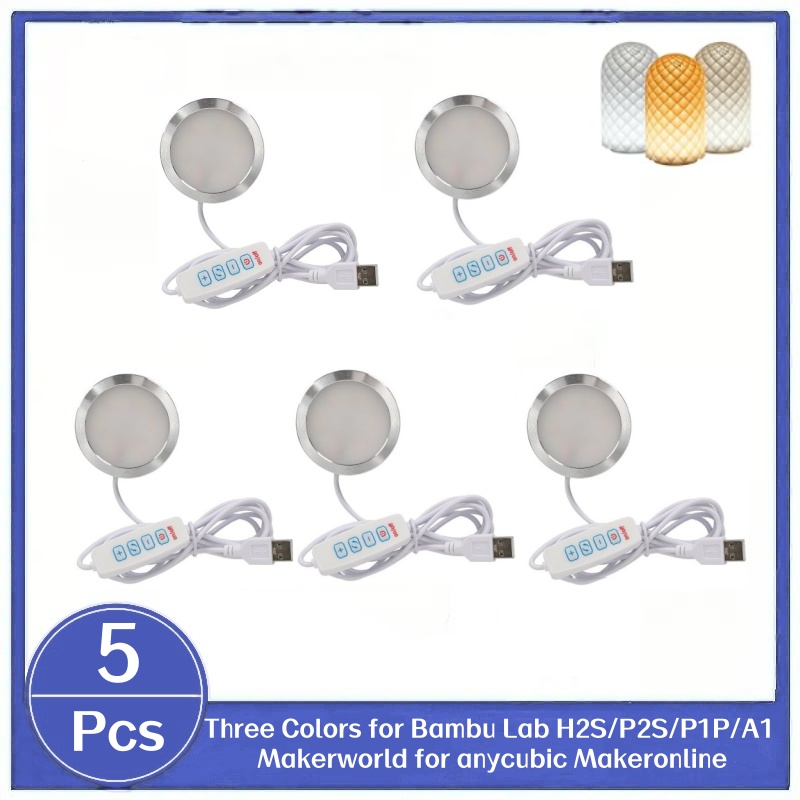 Kit de Lâmpadas LED 5PCS 001 T - 3D Printing Laptop avaliação e preço