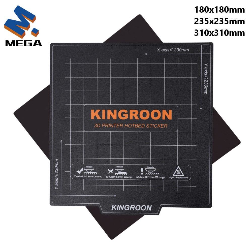 Kingroon cama de calor magnéti - 3D Printer Bed Spring avaliação e preço