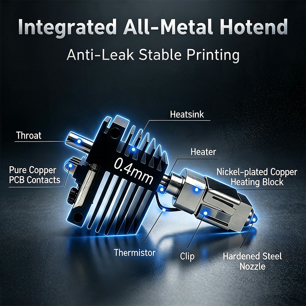 Hotend Série C5 para Flashforg - Filament Runout Sensor avaliação e preço
