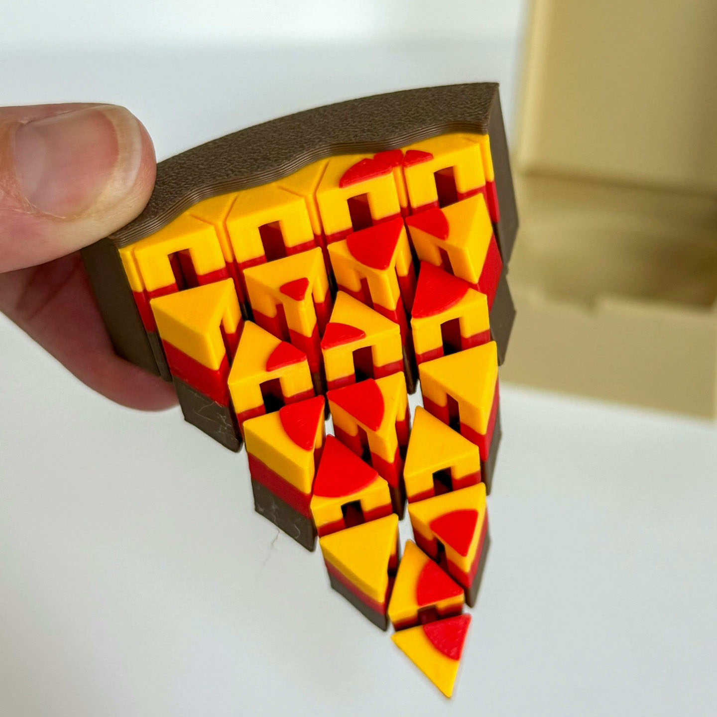 Escultura de mini pizza impres - 3D Printing Food avaliação e preço