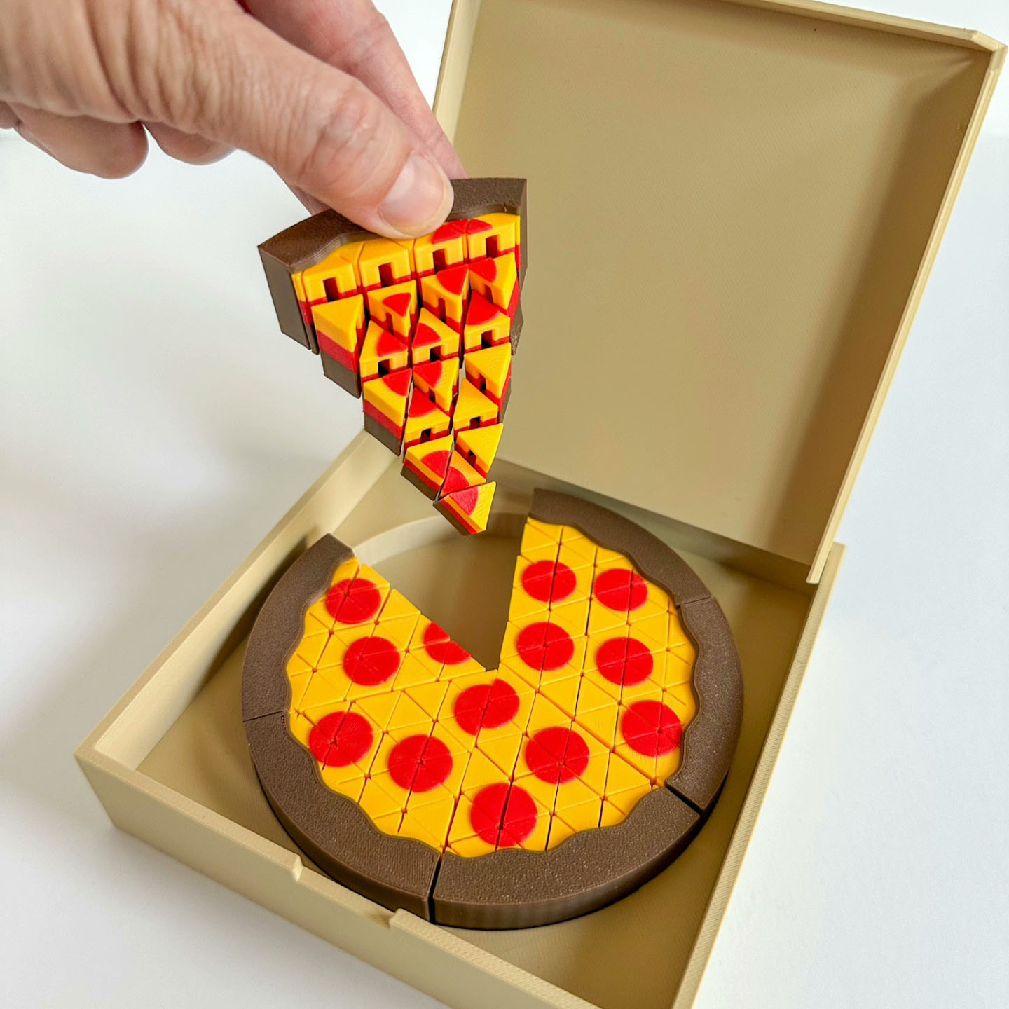 Escultura de mini pizza impres - 3D Printing Food avaliação e preço