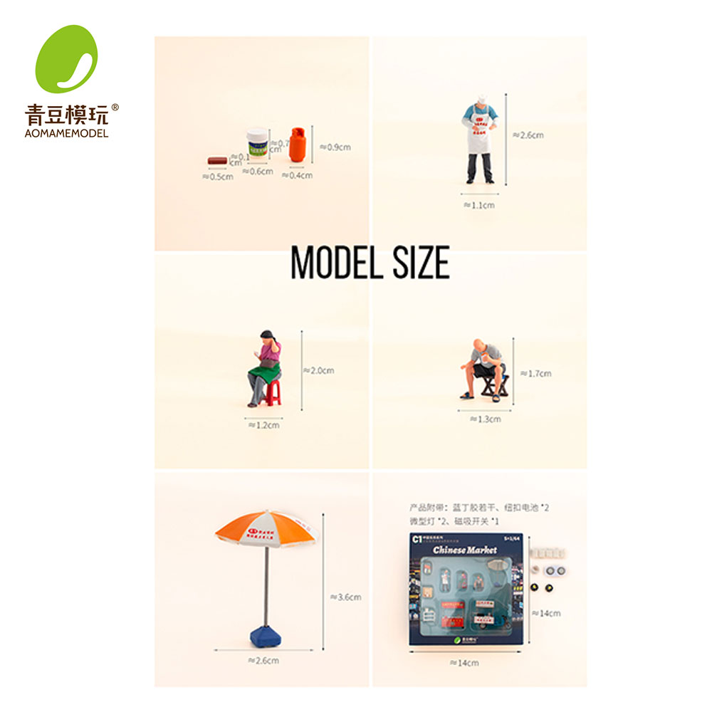 Kit de Modelo 1/64 para Mercad - 3D Printing Model avaliação e preço