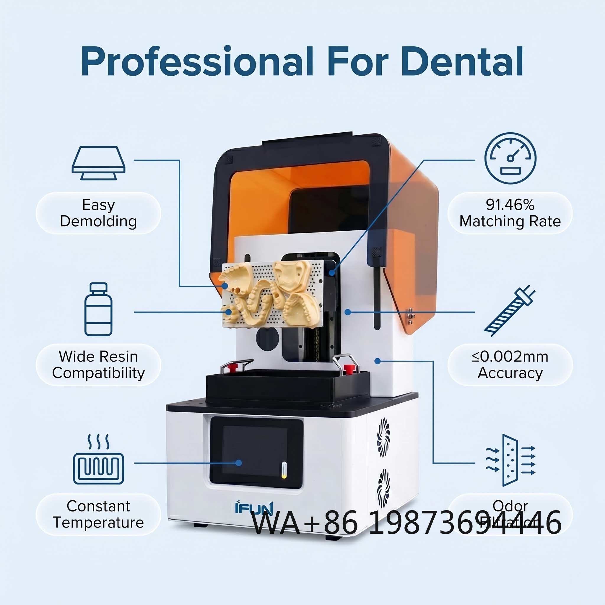 Impressora 3D Profissional de  - 3D Printing Dental avaliação e preço
