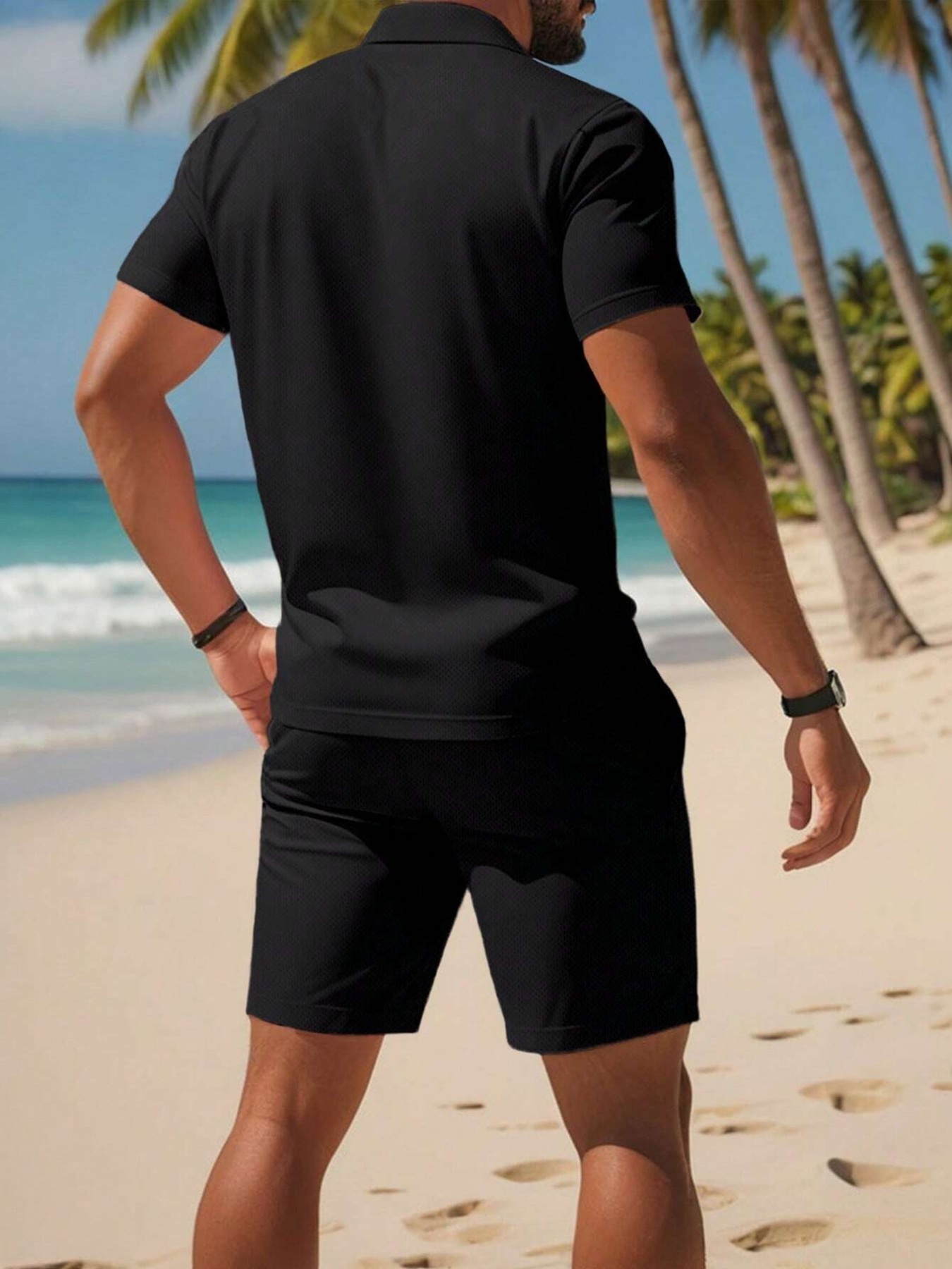 Conjunto de Camisa Polo Mascul - 3D Printing Design avaliação e preço